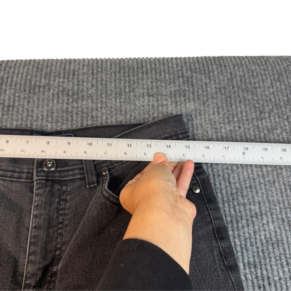 Charter Club Jean Shop Classic Straight Leg Jeans Womens 8S Gray Denim Pants 649